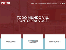 Tablet Screenshot of ponto.com.br